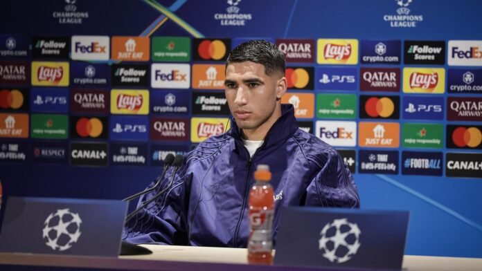 أشرف حكيمي في قائمة باريس لمواجهة موناكو رغم اتهامات الاغتصاب