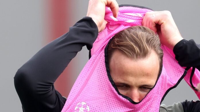 هاري كين خارج التشكيلة الأساسية لبايرن ميونيخ ضد أتالانتا