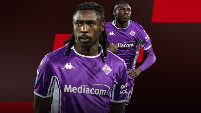 ميلان يضع عينه على مويس كين: مستقبل الرقم 9 وصراع فيورنتينا