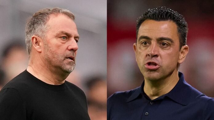 فليك يتجنب المواجهة مع تشافي ويركز على برشلونة ودوري الأبطال