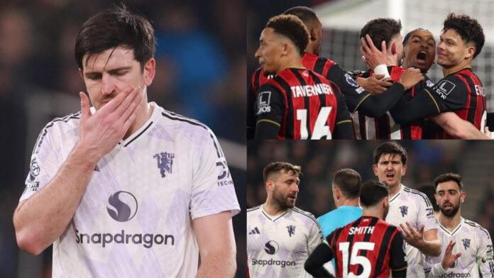 هاري ماجواير يفسد تعادل مانشستر يونايتد أمام بورنموث (تقييمات)
