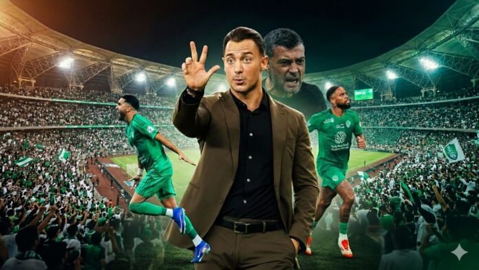 ديربي جدة: الأهلي يهزم الاتحاد (3-1) ويعود للصدارة | إيفان توني يحتفل بانتصار فينيسيوس