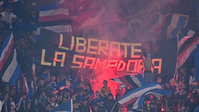 سامبدوريا: احتجاجات غاضبة في بوجلياسكو وهتافات ضد الإدارة واللاعبين