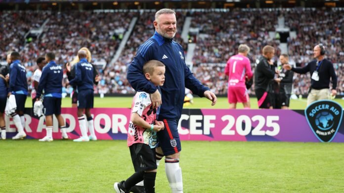 Soccer Aid 2026: واين روني وجوردي ألبا بقيادة نجوم كرة القدم