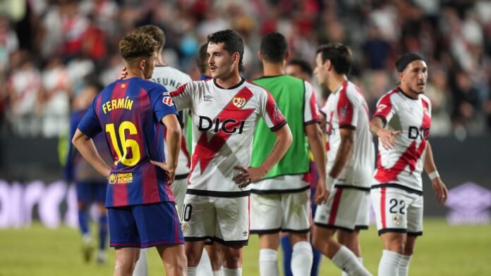 القنوات الناقلة لمباراة برشلونة ورايو فاييكانو بالدوري الإسباني 2025-2026