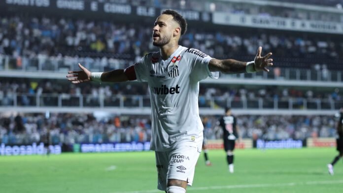 نيمار ينقذ طفلاً من خوفه: لفتة إنسانية مؤثرة في مباراة سانتوس