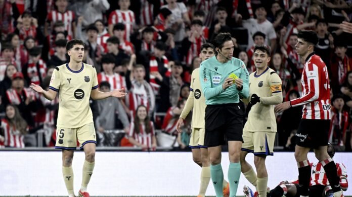 جدل الليجا: تجاهل طرد كوبارسي ورغبة برشلونة في طرد نجم بيلباو