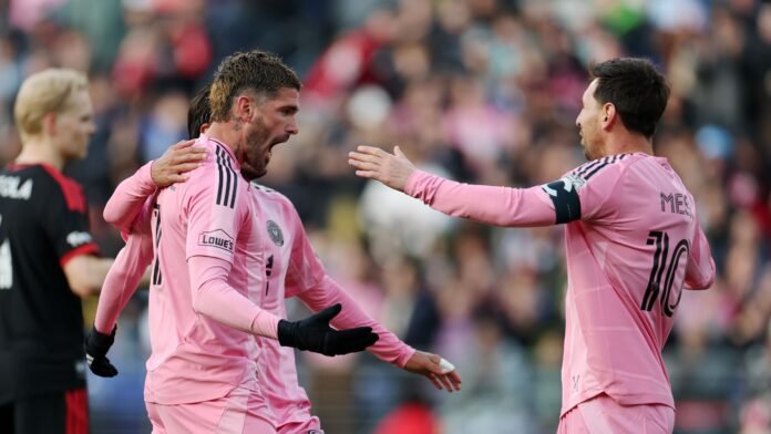 إنتر ميامي ضد دي سي يونايتد: ميسي ودي بول يقودان الفوز 2-1