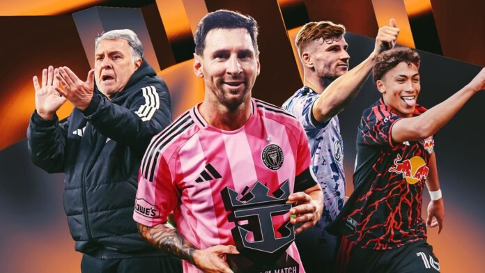 الدوري الأمريكي: ميسي يقود إنتر ميامي، فيرنر يتألق، وتساؤلات حول أتلانتا