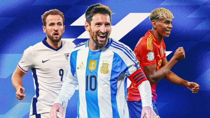 كأس العالم 2026: توقعات جريئة لميسي، رونالدو، ونيمار قبل 100 يوم